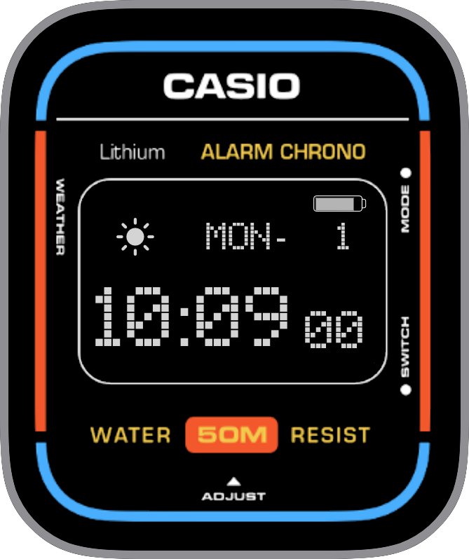 Free Apple Watch Face: Casio – iMod Watch