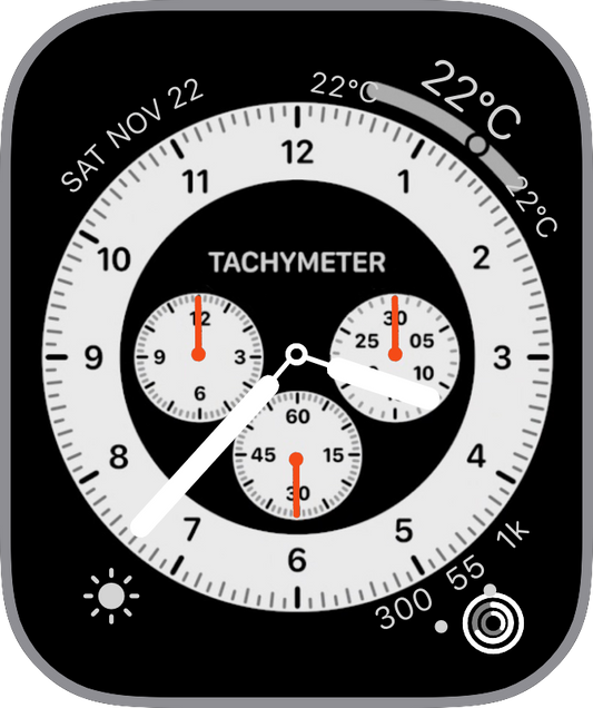 Face Apple Watch Face: JLC Moonphase Tourbillon