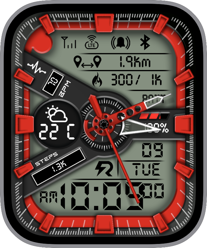 Free Apple Watch Face: Activities 5