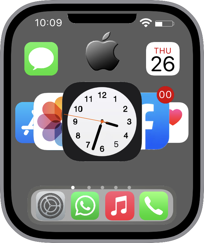 Free Apple Watch Face: JLC Moonphase Tourbillon