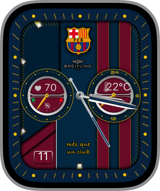Free Apple Watch Face: Barcelona Home