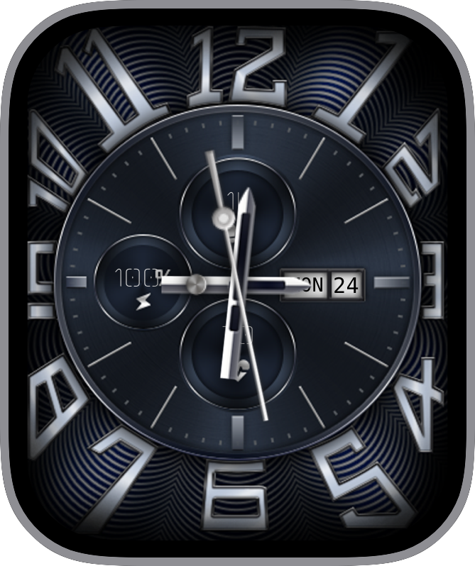 Free Apple Watch Face: Square