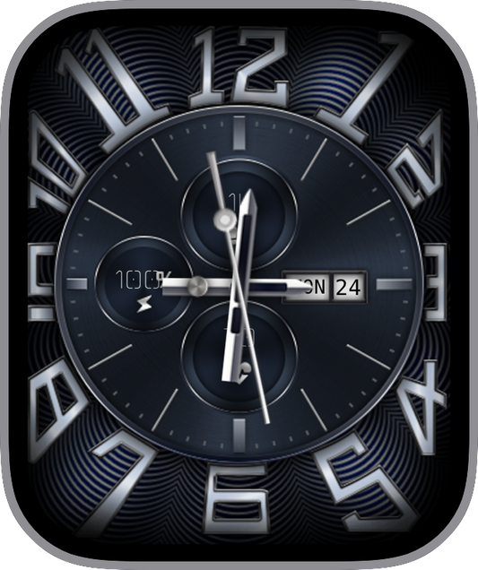 Face Apple Watch Face: JLC Moonphase Tourbillon