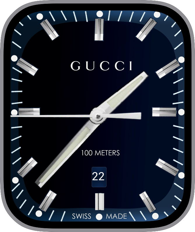 Free Apple Watch Face: GUCCI Watch by Soare M. David
