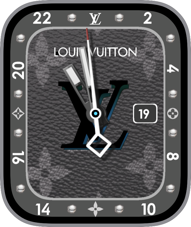Free Apple Watch Face: RTLVMonogramEclipse