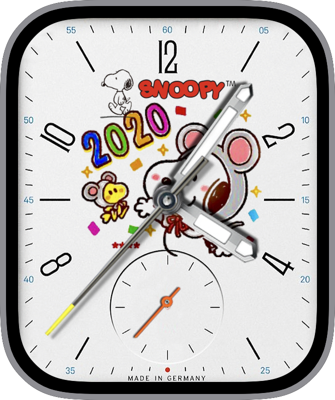 Free Apple Watch Face: JLC Moonphase Tourbillon