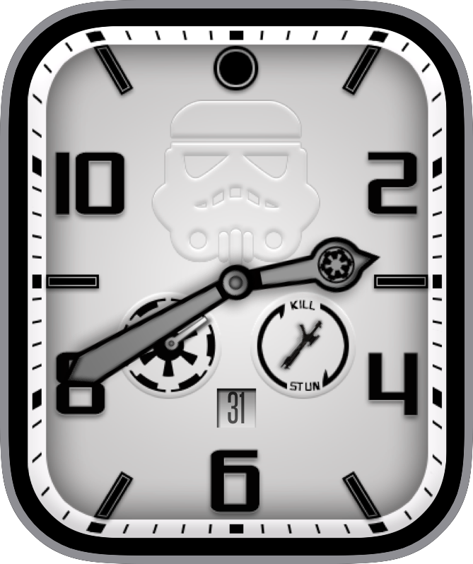 Free Apple Watch Face: E_Storm1.1