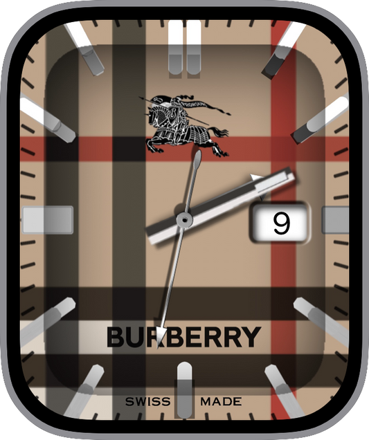 Free Apple Watch Face: RT Burberry of London