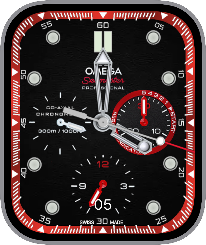 Free Apple Watch Face: OmegaETNZbyMAK