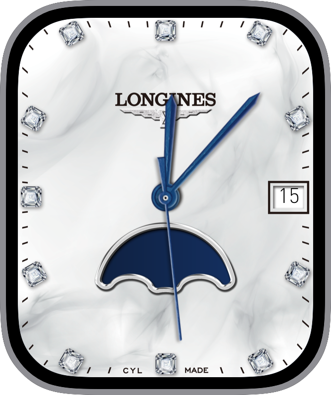 Free Apple Watch Face: Longines PrimaLuna by CYL 2