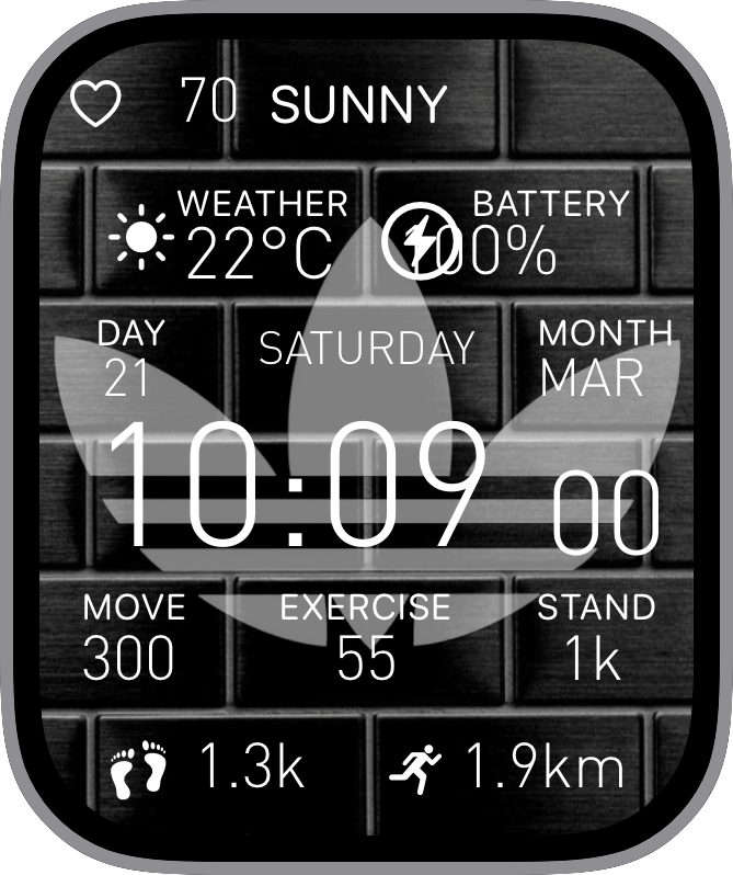 Face di Apple Watch gratuito: JLC Moonphase Tourbillon