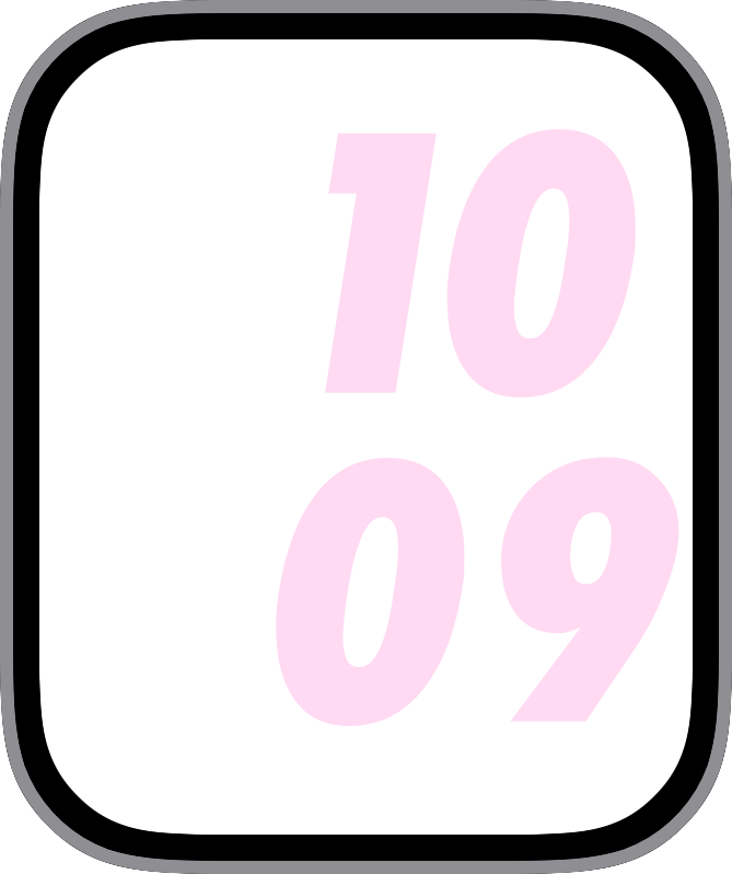 Free Apple Watch Face: NIKE_Pink