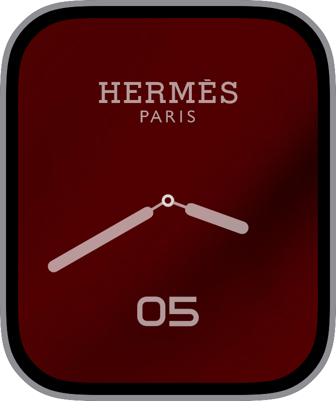 Free Apple Watch Face: Hermes R.shahramkh