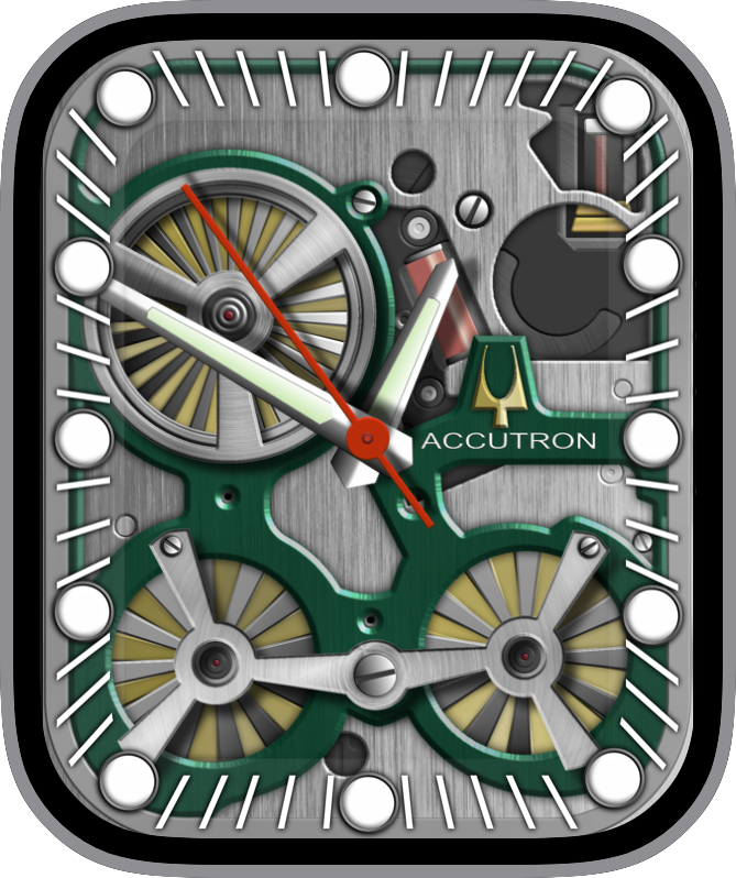 Free Apple Watch Face: Bulova Accutron Spaceview2020