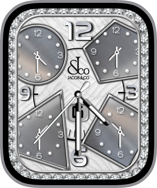 Face gratuite Apple Watch: JLC Moon Phase Tourbillon