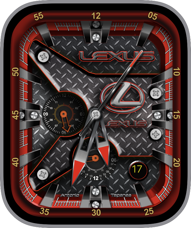 Kostenloses Apple Watch Face: JLC Moonphase Tourbillon