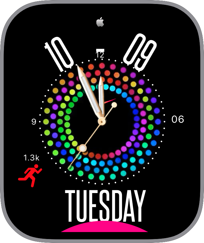 免費的Apple Watch臉：JLC月相tirbillon