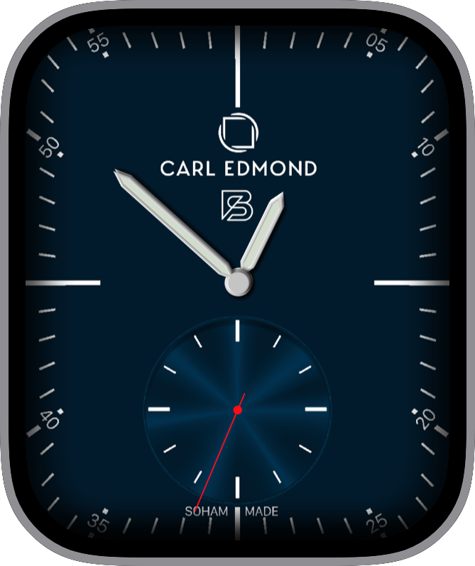 Free Apple Watch Face: JLC Moonphase Tourbillon