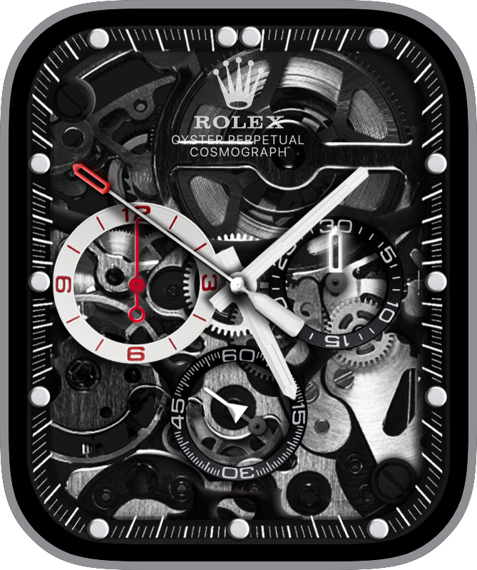 Free Apple Watch Face: Rolex Barrichello