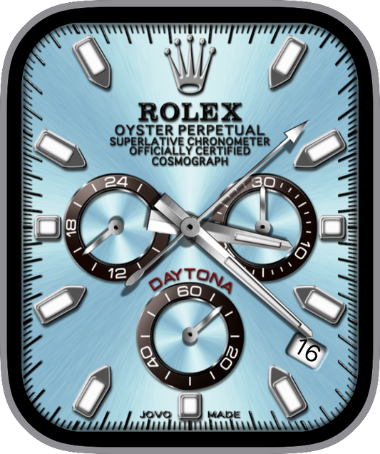 Free Apple Watch Face: JovoDaytonaDigitalBlue