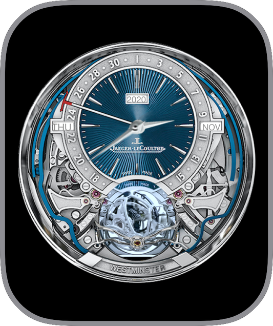Face Apple Watch Face: JLC Moonphase Tourbillon