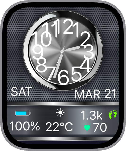 Free Apple Watch Face: JLC Moonphase Tourbillon