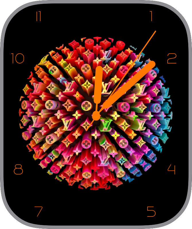 Free Apple Watch Face: Louis Vuitton  2
