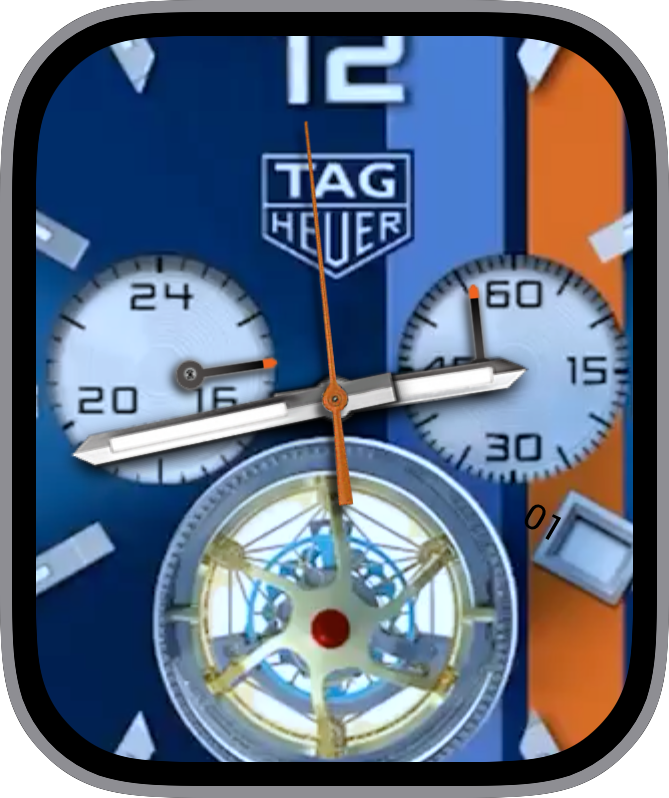 Face Apple Watch Face: JLC Moonphase Tourbillon