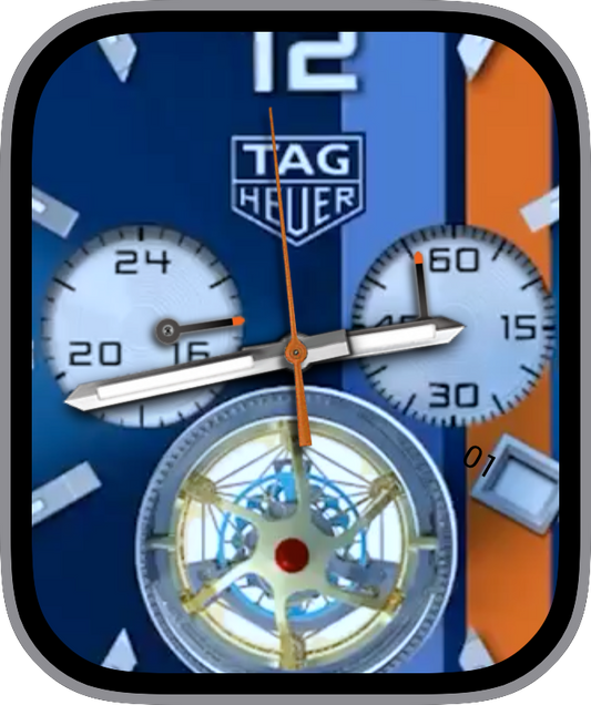 Face Apple Watch Face: JLC Moonphase Tourbillon