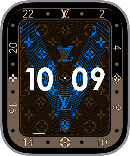 Free Apple Watch Face: Jovo LouisVuitton Tambour Horizon Brown