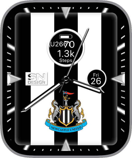 Free Apple Watch Face: NewCastle