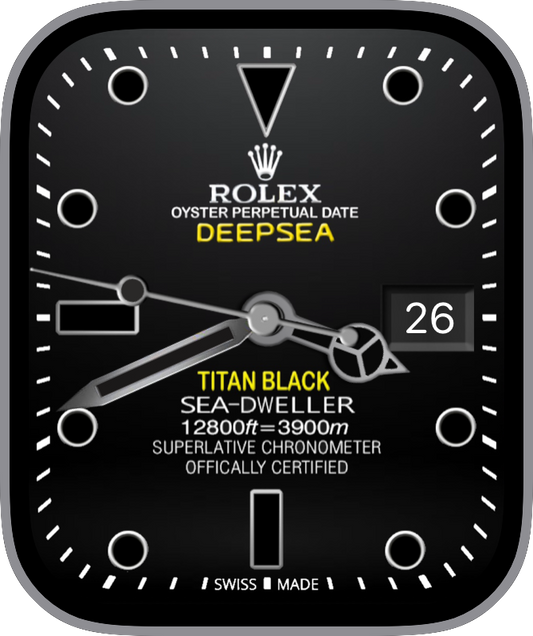 Free Apple Watch Face: RolexSeaTitanbyMAK