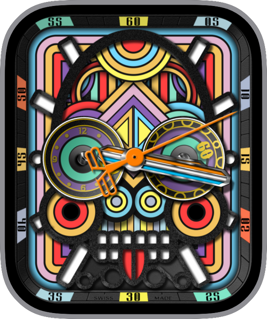 Free Apple Watch Face: BOMBERG BOLT-68 (by Reskap)
