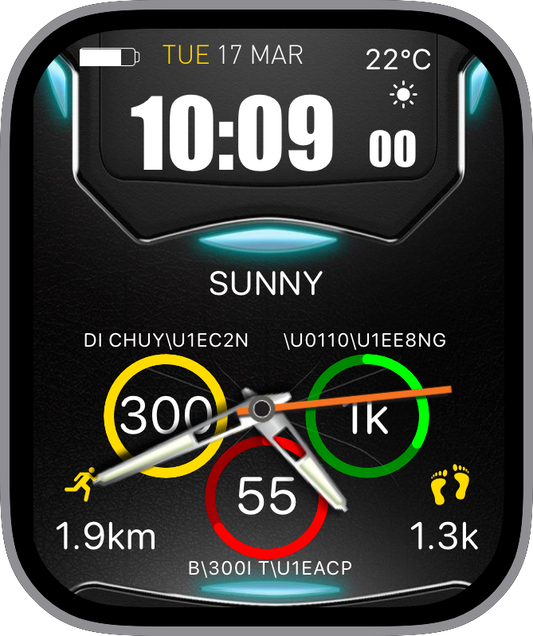 Free Apple Watch Face: JLC Moonphase Tourbillon