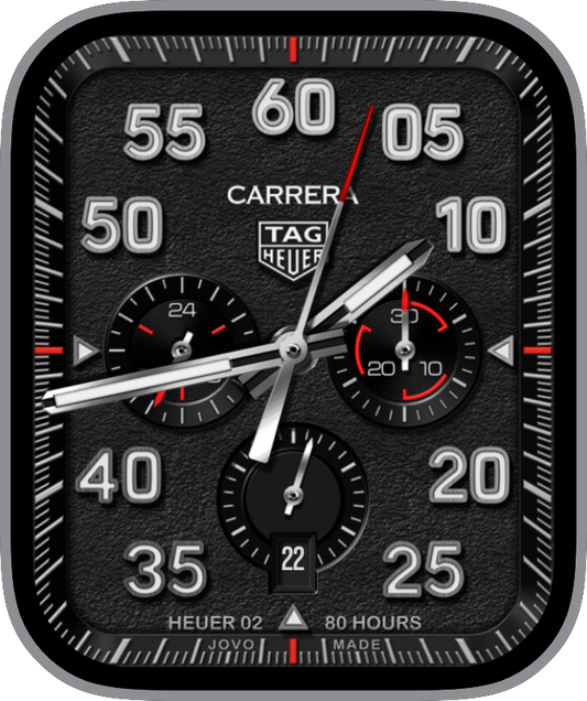 Free Apple Watch Face: JovoHeuerXPorsche