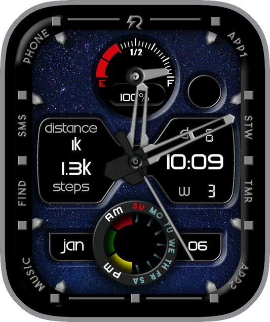 Free Apple Watch Face: RLMade 9