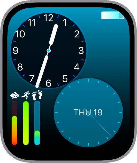 Free Apple Watch Face: JLC Moonphase Tourbillon