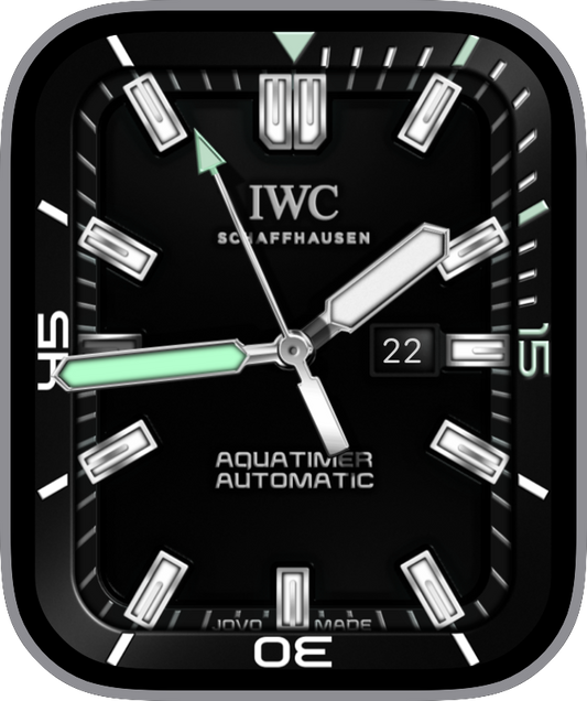 Free Apple Watch Face: JovoIWCAquatimer