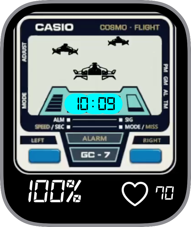Free Apple Watch Face: Classic Casio