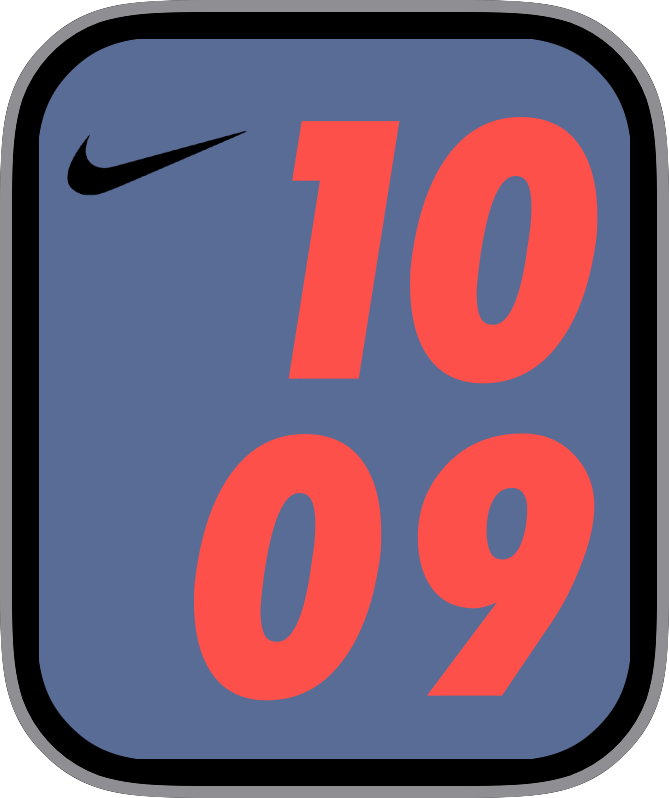 Free Apple Watch Face: Nike_PB_VolK