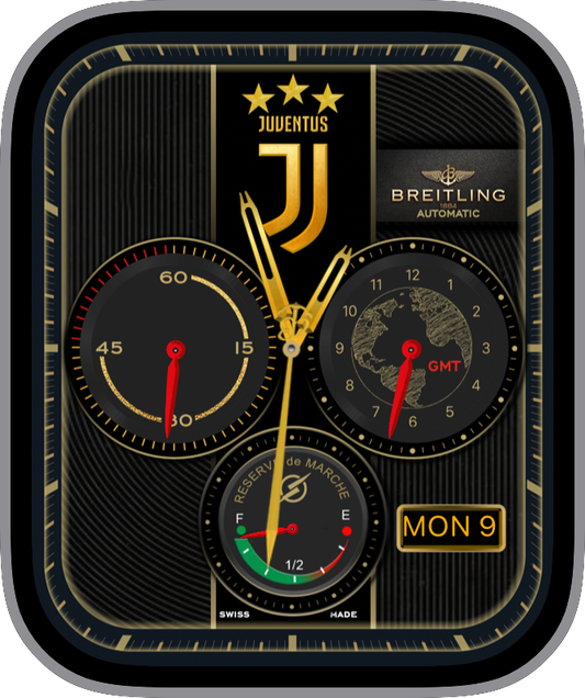 Kostenloses Apple Watch Face: JLC Moonphase Tourbillon