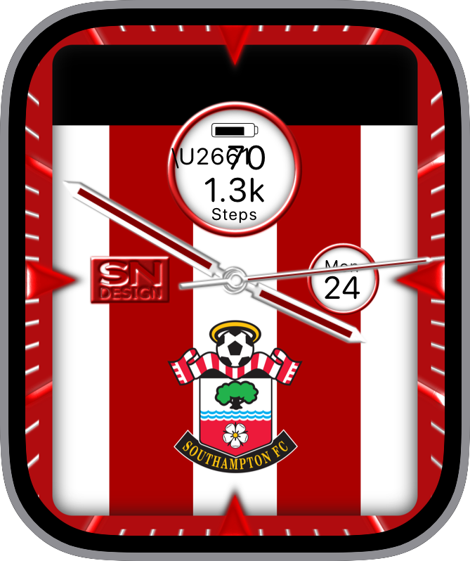 Free Apple Watch Face: Southampton