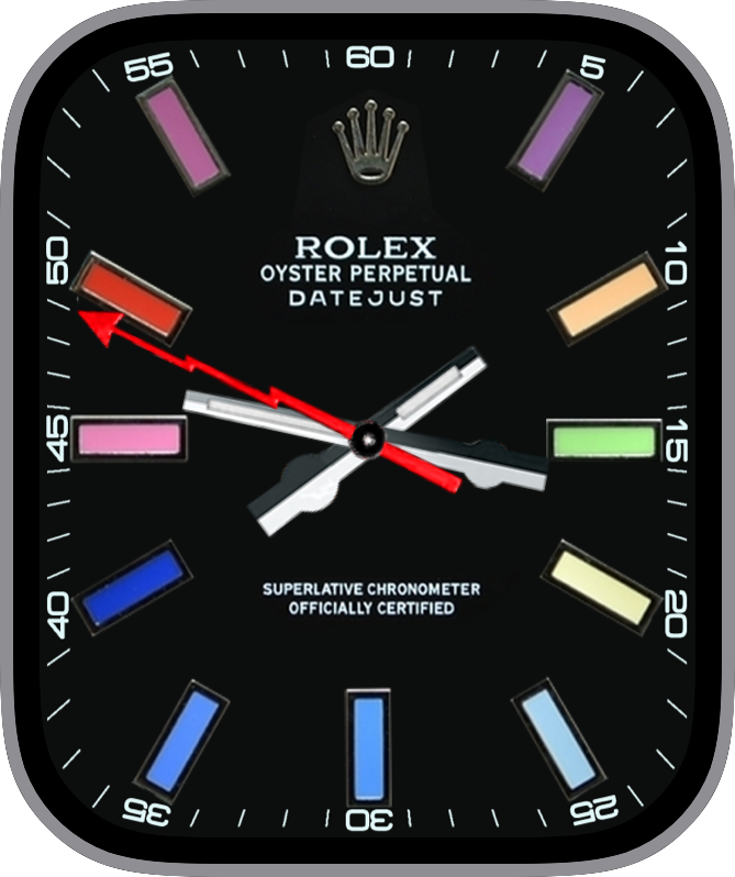 Kostenloses Apple Watch Face: JLC Moonphase Tourbillon