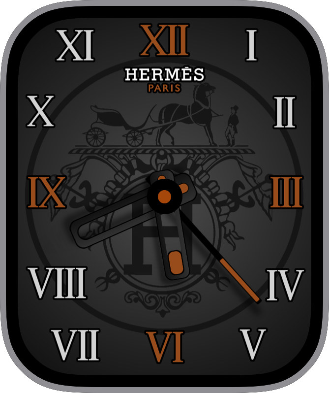 Free Apple Watch Face: Hermes