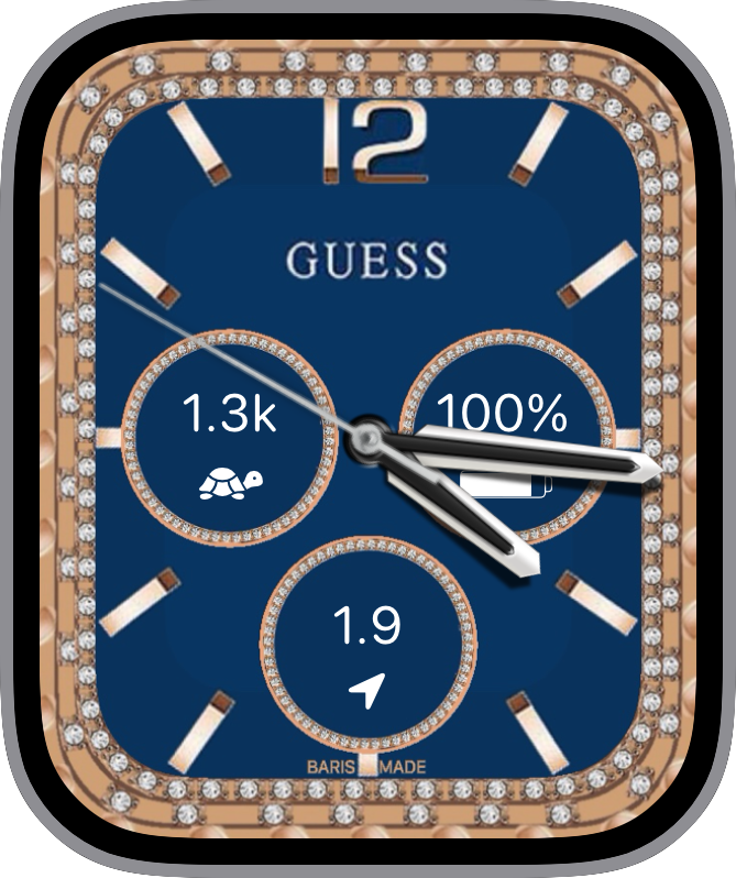 Face Apple Watch Face: JLC Moonphase Tourbillon