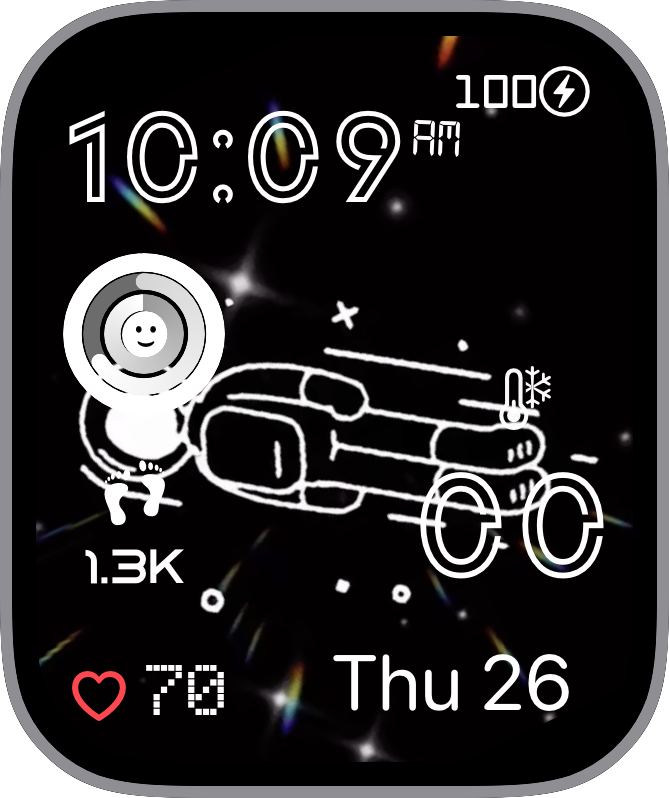 Wajah Apple Watch Gratis: JLC Moonphase Tourbillon