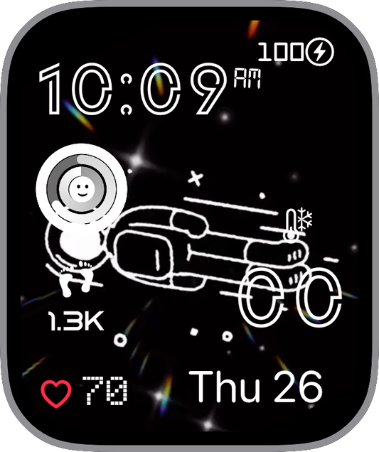 Wajah Apple Watch Gratis: JLC Moonphase Tourbillon