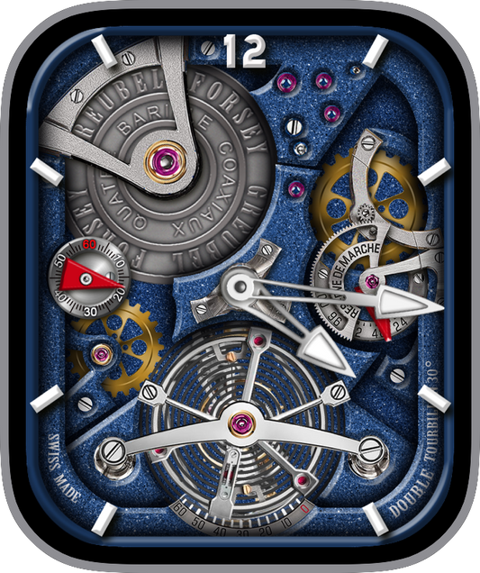 Free Apple Watch Face: GREUBEL FORSEY (Rashid)