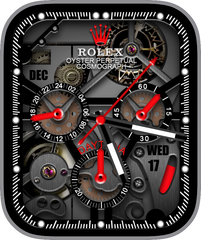 Face Apple Watch Face: JLC Moonphase Tourbillon