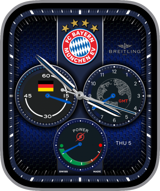 Kostenloses Apple Watch Face: JLC Moonphase Tourbillon